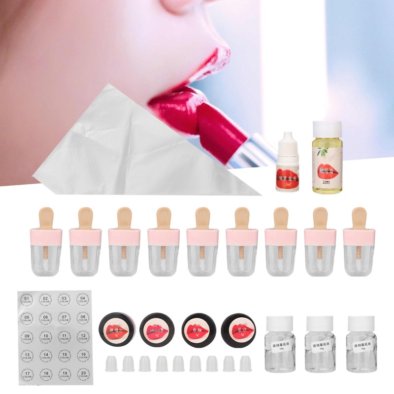 Lip Gloss Beewax Making Material Accessory DIY Filling Mould Crafts
