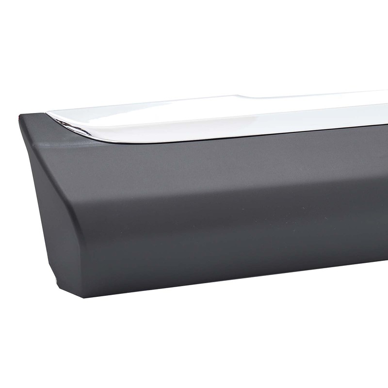 FSHero Riding Front Door Lower Molding Trim Panel with Chrome