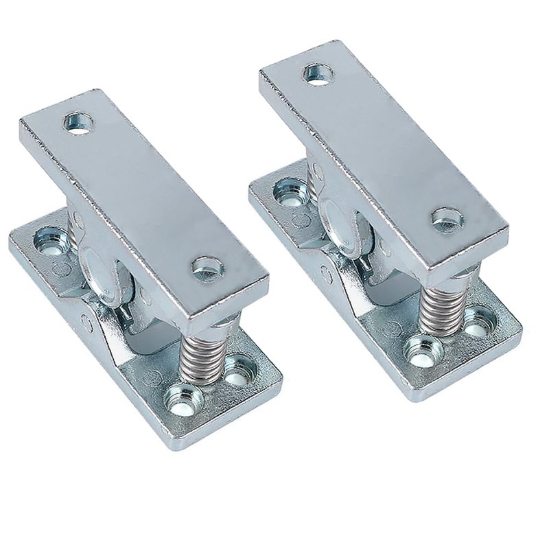 Sdjdhej Cabinet Double Roller Lock Buckle, 1 Pieces Zinc Alloy
