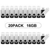 Flash Drive 16 GB 20 Pack, KOOTION Premium USB2.0 Classic