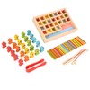 Wooden Magnetic Fishing Game Safe Letters Cognition Preschool Gift for