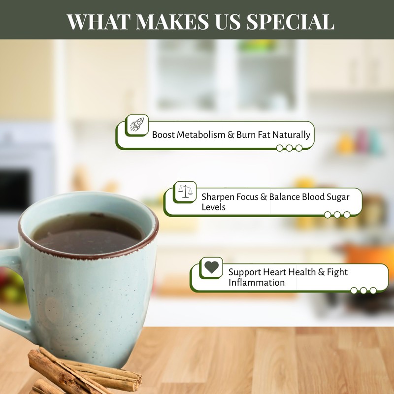 Roswods Australian Certified Pure Ceylon Organic Cinnamon Sticks –Pure Organic