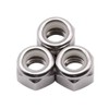 #10-24 inch Nylon Insert Hex Lock Nuts (50 Pack), 304