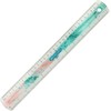 Westcott E-13300 Rose Plastic Ruler in Pouring Art and Marble