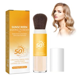 Ninnyi SPF 50 Powder Face Scalp Sunscreen, Lasting Lightweight Breathable, Oil Control Setting Powder