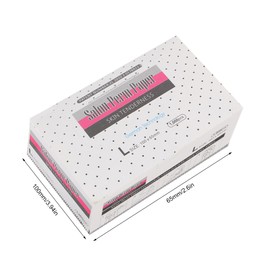 HilBeliFU 1000Pcs Perm Papers Kit, Mesh Breathable End Papers for Hair Perm, Thin Perm End Papers, Hairdressing Tool for Hair Salon Shop Styling or Home Perming, 3.9 x 2.6in
