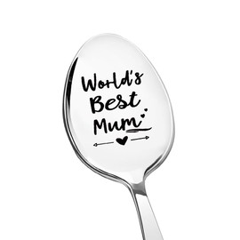 Best Mum Spoon Gifts for Mom Mum Mothers Day Gifts for Mum Mama Mummy Birthday Retirement Gifts for Mum Mam Mom Coffee Tea Spoon Gifts for Coffee Tea Lovers Mom Mum Mothers Day Gift Spoon
