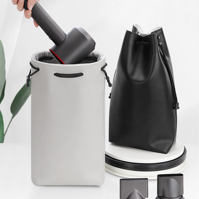 PU Storage Hanging Bag PU Portable Large Capacity Soft Waterproof