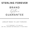 Sterling Forever - Initial Bar Necklace - 14K Gold Plated