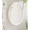 Kate and Laurel Mansell Oval Wall Mirror, 24 x 30,