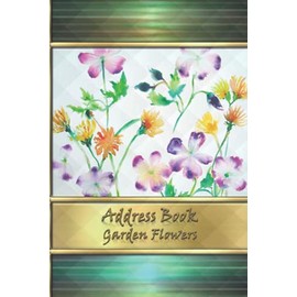 Address Book - Garden Flowers
