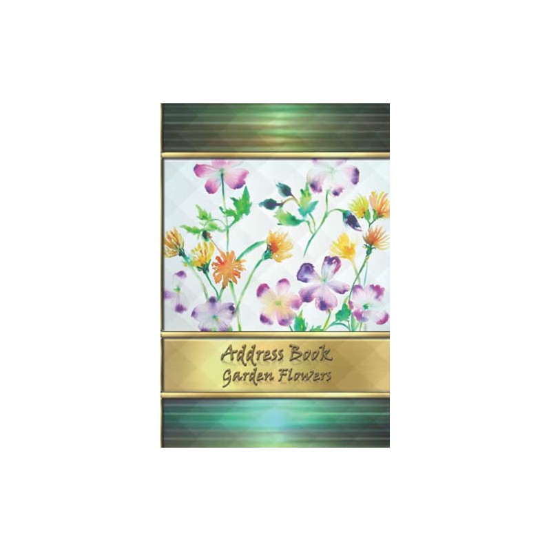 Address Book - Garden Flowers