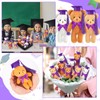 Sotiff 24 Pcs Mini Graduation Bear Plush Gift Stuffed Animal