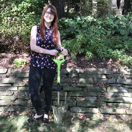 Radius Garden 200 PRO Ergonomic Stainless Steel Transplanter, Original Green