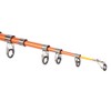 Carbon Fiber Hard Adjustable Mini Pocket Fishing Pole Mini Ultrashort