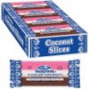 Neapolitan Coconut Slice Candy Bars (Vanilla, Chocolate & Strawberry-striped moist