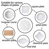 Pack of 300 Cling Film with Elastic Band, Food Covers,