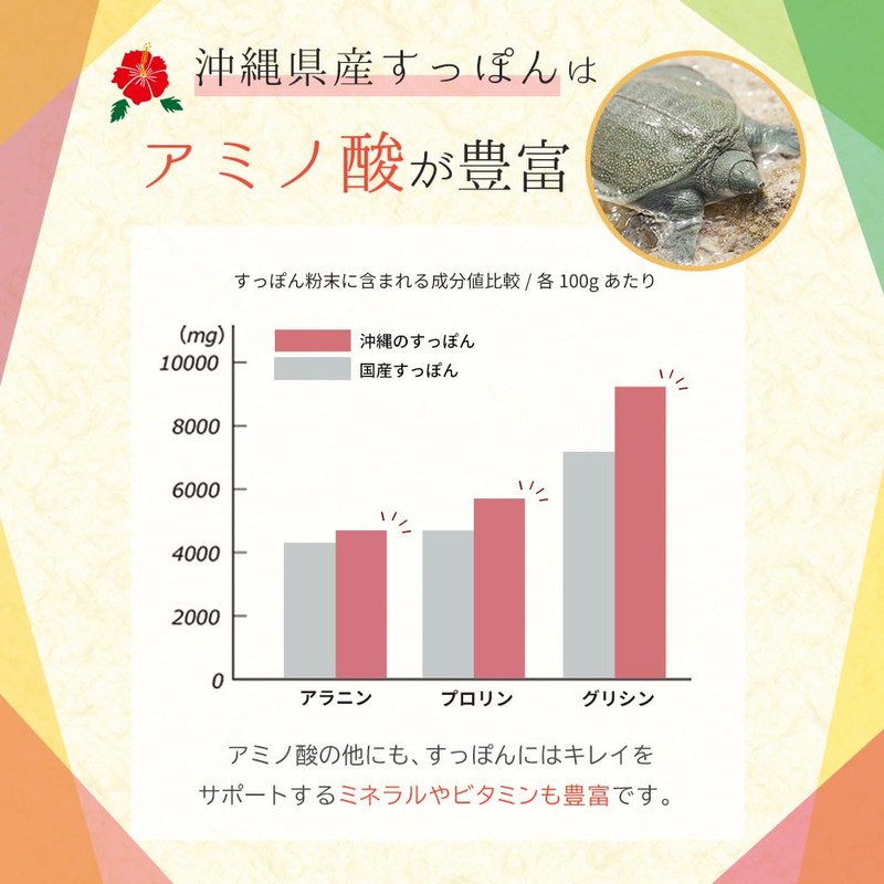 しまのや 琉球すっぽんの コラーゲンゼリー (マンゴー味 1袋 10g× 10本 / お試しサイズ) 沖縄県産