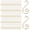 SAVITA 100pcs Ornament Hooks Christmas Tree, Christmas Hooks Christmas Tree