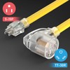 TOOLIOM 30 Amp to 110 RV Power Adapter, 30Amp to