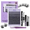 B&Q Wispy Lash Clusters Kit B42, DIY Lash Extension Kit