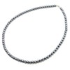 GOLD STONE Terahertz Mineral Necklace, 0.2 inch (6 mm), Round,
