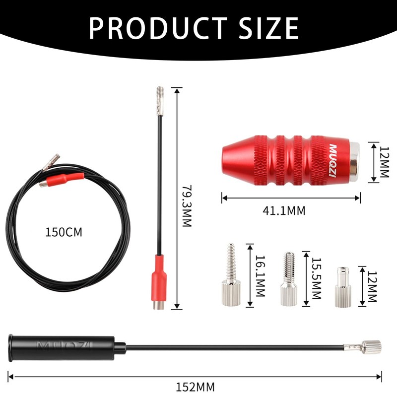 ECOMAID Bicycle Internal Cable Routing Tool Cable Routing Kit for