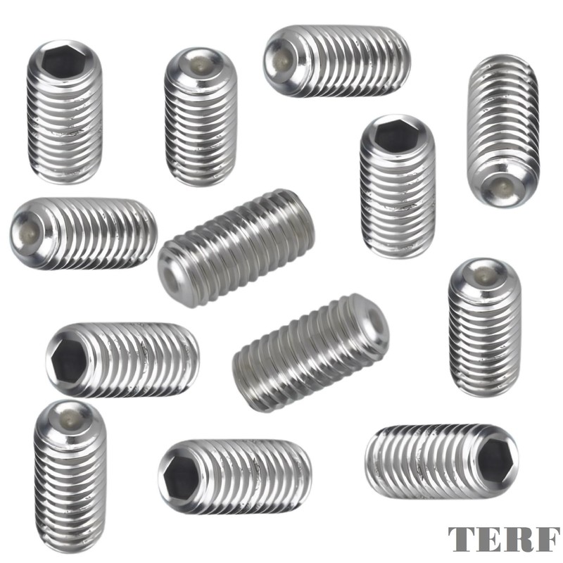 TERF® M5 X 10mm Allen Head Hex Socket Grub Screws