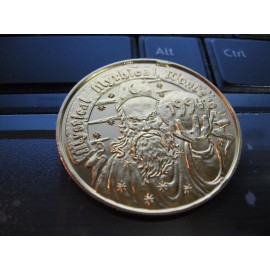 merlin the magician 1994 hyacinthians houma La Mardi Gras Doubloon