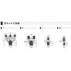 Fukuikinzokukogei Safety Stainless Steel X Hook, Small, Pack of 5,