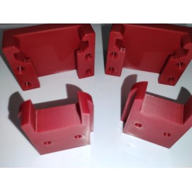 Milwaukee COMBO: 6 / 6 HEAVY DUTY Milwaukee M18 TOOL and Battery Holders Mount MADE IN USA