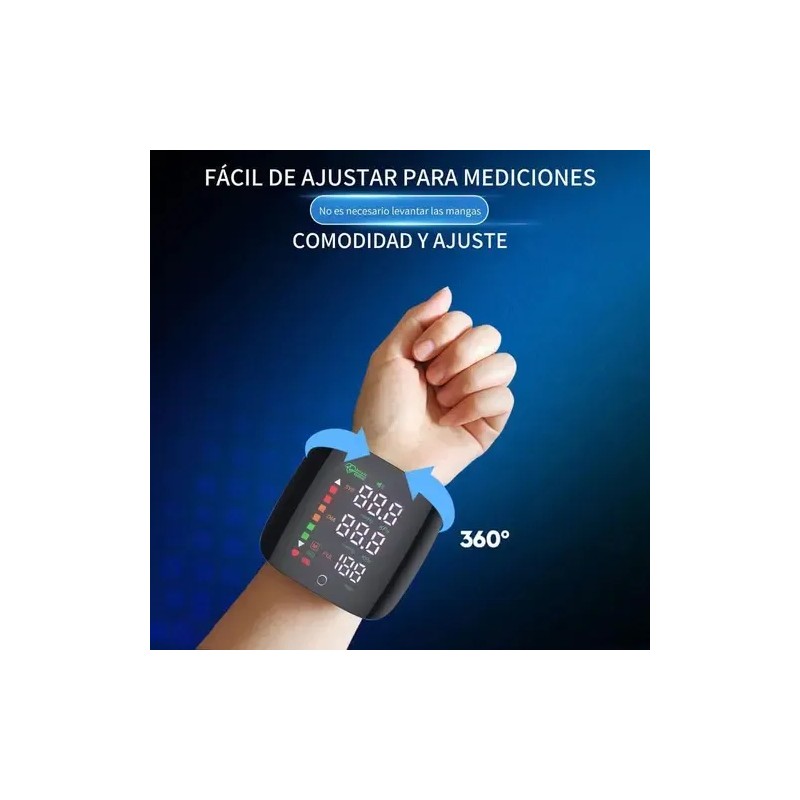 Aparato Digital Para Checar La Presion Tensiometro De Muñec