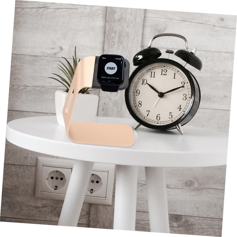 OSALADI 3pcs Aluminium Alloy Charging Stand for Gold Anti- Design