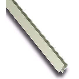 Aluminium H-Profile Anodised Aluminium Rail Aluminium Profile 20 x 11 x 1.5 mm 1500 mm