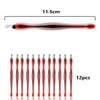 12 Pieces Nail Cuticle Remover Trimmer Pusher Manicure Dead Skin