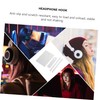 Hohopeti 1pc Headset Stand Rack Compact Headphone Holder for Desk