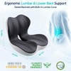 Seat Cushion & Back Support for Tailbone and Lower Back
