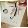 OHPHCALL Stainless Steel Eyebrow Ruler Precision Eyebrow Positioning Tool for