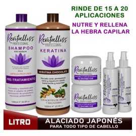 Keratina Japonesa Extra Lacio Brillante Revitalliss 1L Antifrizz