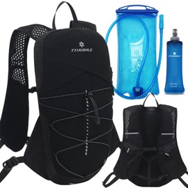 TTIAISHLE Running Vest Women and Men Trail Run Backpack Hydration Pack Ultralight Running Backpack 240 g Hydration Backpack Running Bicycle Backpack Trail Running Backpack with Hydration Bladder Water