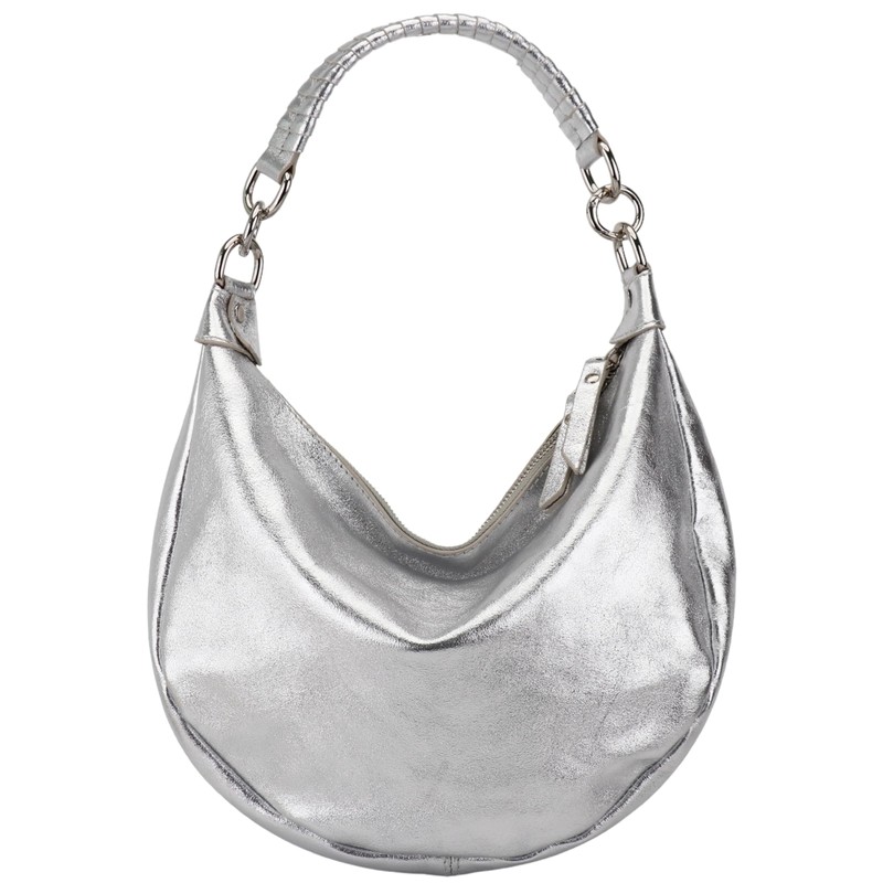 SH Leder Mina G668 Women's Crescent Shaped Bag Stylish Banana