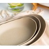 3 Tier Fruit Basket, Ceramic Fruit Bowl for Kitchen Counter,
