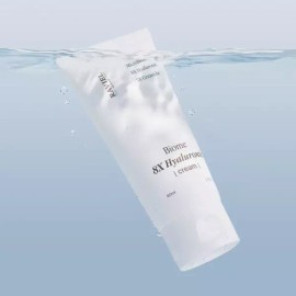 Raviel 화잘먹 피지개선 모공쫀쫀 극강보습 8X 히알루론산 바이옴 크림 80ml Hydration Booster Pore Tightening Extreme Moisture 8X Hyaluronic Acid Biome Cream 80ml [80ml x 1 piece]