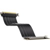 AsiaHorse PCIE 4.0 Extension Cable, Black 16x Shielded High Speed