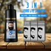 Mens Beard Dye for Men, 5 Minutes Black Beard Dye