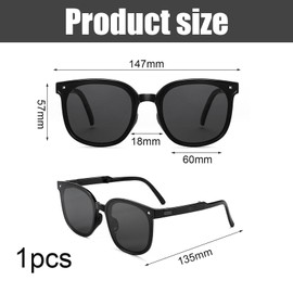 DHWEKU Polarised Sunglasses Men Women Outdoor Sports Sunglasses Unisex Retro Black Glasses UV400 Driving Hiking Golf Fishing
