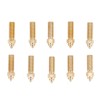 10Pcs 3D Printer Nozzle Kit High Flow Smoother Operation Bass