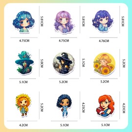 CUTELIILI 200Pcs Water Bottle Stickers for Kids, Cute Girl Stickers for Water Bottles, Vinyl Waterproof Aesthetic Laptop Sticker Pack Classroom Prizes Skateboard for Kids Teens Girls Students