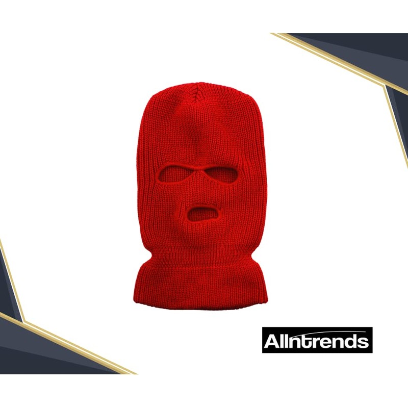RED Friday Remember Everyone Deployed Embroidered Support Ski Mask (Red)