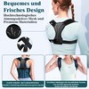 Lumewave Posture Corrector for Men & Women - Adjustable Back